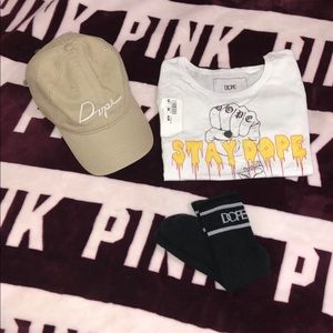 Dope lot Dope Hat Dope Socks